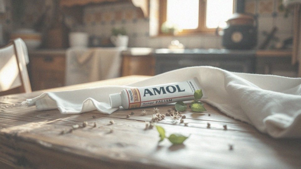Jak amol pomaga w przypadku przewiania?