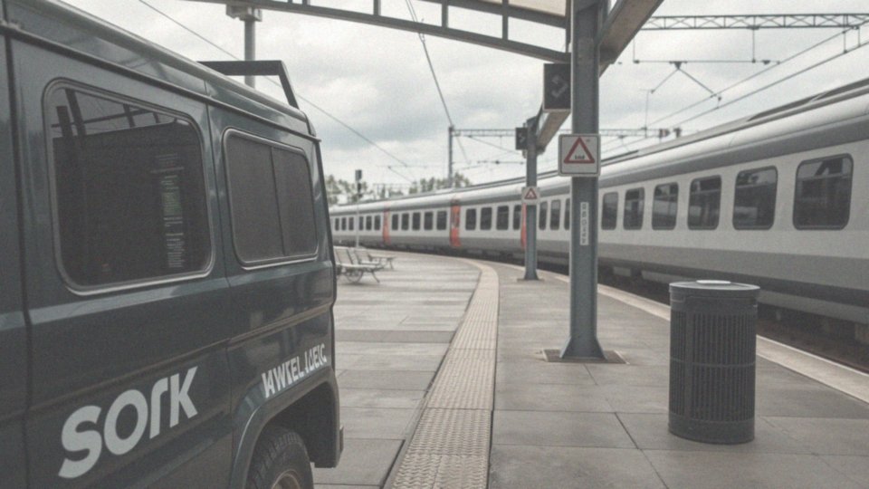 Jakie działania podejmuje minister właściwy do spraw transportu w kontekście straży ochrony kolei?