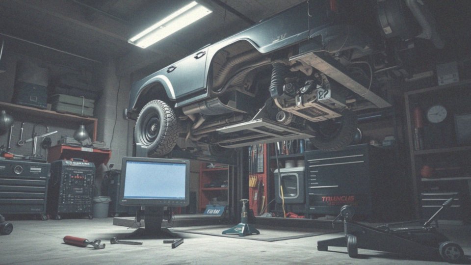 Jak reagować na kontrolki 4x4 związane z uszkodzeniem napędu?