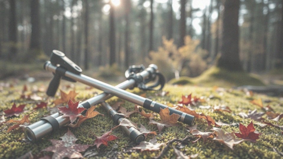 Jaka jest waga kompletu kijków trekkingowych składanych?
