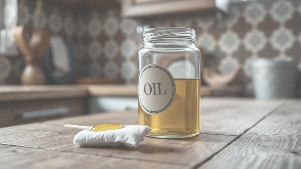 Jak stosować oliwkę do usunięcia naklejek?